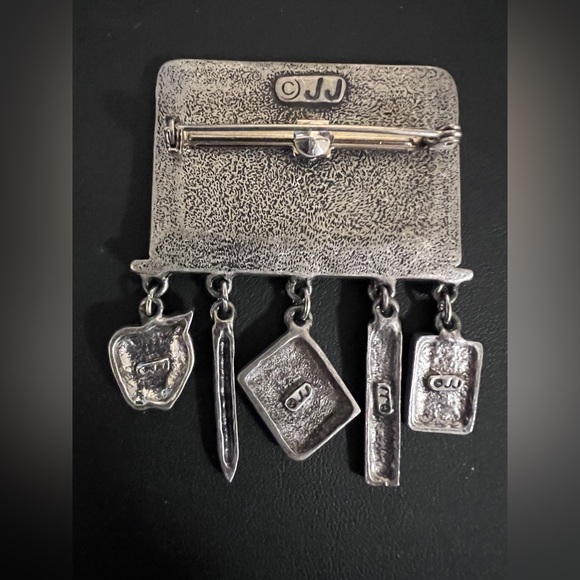 Brooch - Vintage JJ Jonette - Teacher Gift! - Picture 2 of 4